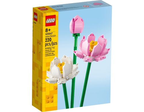 Блочный конструктор LEGO Botanicals Цветы Лотоса (40647) фото №2