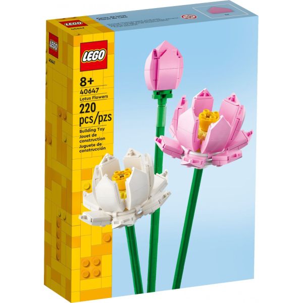 Блочный конструктор LEGO Botanicals Цветы Лотоса (40647) фото №2