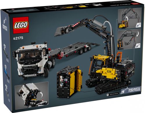 Авто-конструктор LEGO Technic Грузовик Volvo FMX и электрический экскаватор EC230 (42175) фото №2