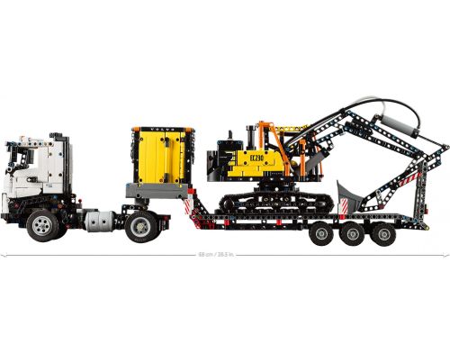 Авто-конструктор LEGO Technic Грузовик Volvo FMX и электрический экскаватор EC230 (42175) фото №4