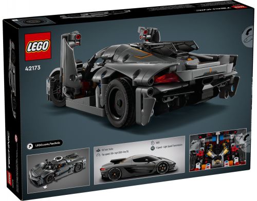 Авто-конструктор LEGO Technic Koenigsegg Jesko Absolut Grey Гиперкар (42173) фото №2