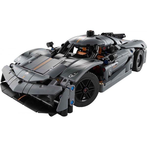Авто-конструктор LEGO Technic Koenigsegg Jesko Absolut Grey Гиперкар (42173) фото №3