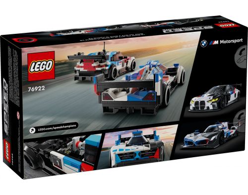 Авто-конструктор LEGO Speed Champions Автомобили для гонки BMW M4 GT3 и BMW M Hybrid V8 (76922) фото №2