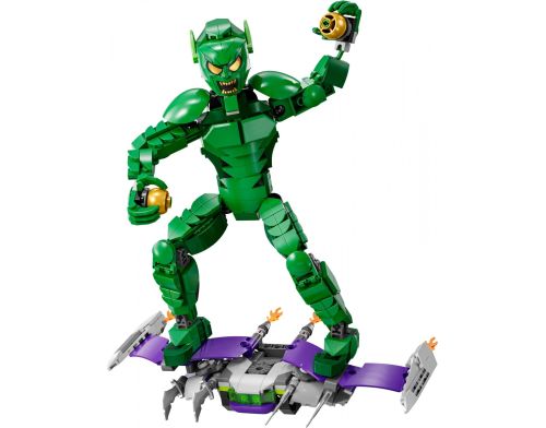 Блочный конструктор LEGO Marvel Фигурка Зеленого гоблина для сборки (76284) фото №3
