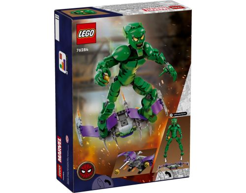 Блочный конструктор LEGO Marvel Фигурка Зеленого гоблина для сборки (76284) фото №4