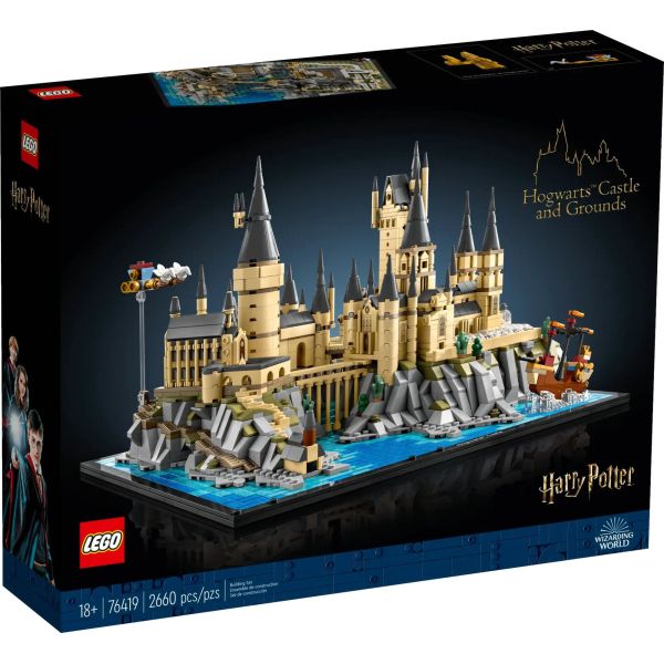 Блочный конструктор LEGO Harry Potter Территория и Замок Хогвартс (76419) фото №2