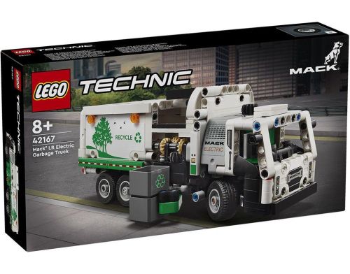 Блочный конструктор LEGO Technic Мусоровоз Mack LR Electric (42167) фото №2