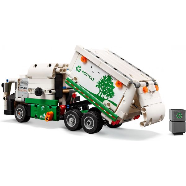 Блочный конструктор LEGO Technic Мусоровоз Mack LR Electric (42167) фото №5