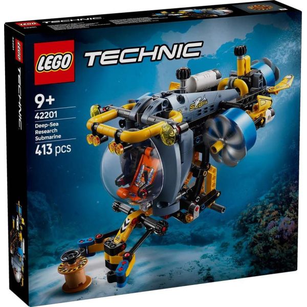 Блочный конструктор LEGO Technic Глубоководная исследовательская подводная лодка (42201) фото №2