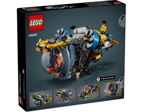 Блочный конструктор LEGO Technic Глубоководная исследовательская подводная лодка (42201) фото №3