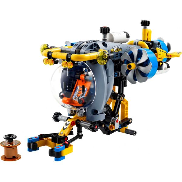 Блочный конструктор LEGO Technic Глубоководная исследовательская подводная лодка (42201) фото №4