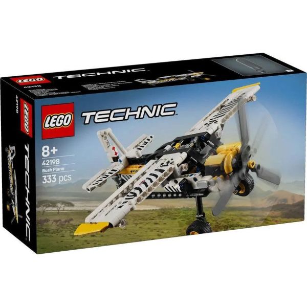Блочный конструктор LEGO Technic Буш-самолет 333 детали (42198) фото №2