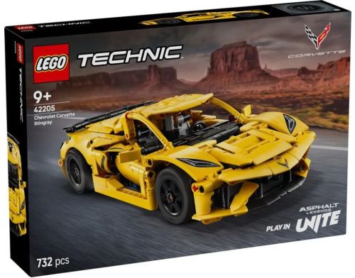 Блоковий конструктор LEGO Technic Chevrolet Corvette Stingray (42205) фото №2