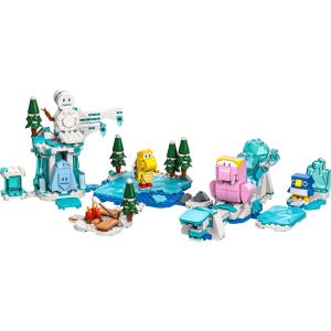 Блочный конструктор LEGO Super Mario Снежное приключение Моржа-оборотня. Дополнительный набор (71417)