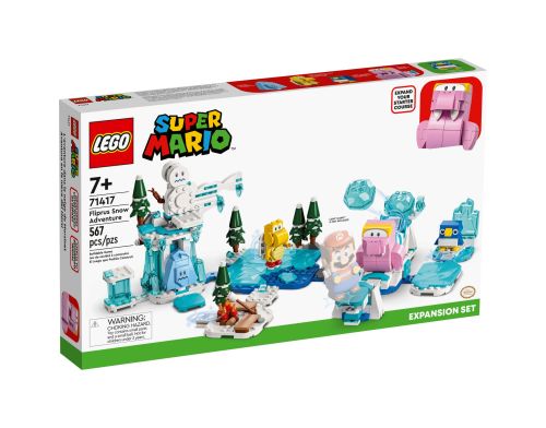 Блочный конструктор LEGO Super Mario Снежное приключение Моржа-оборотня. Дополнительный набор (71417) фото №2