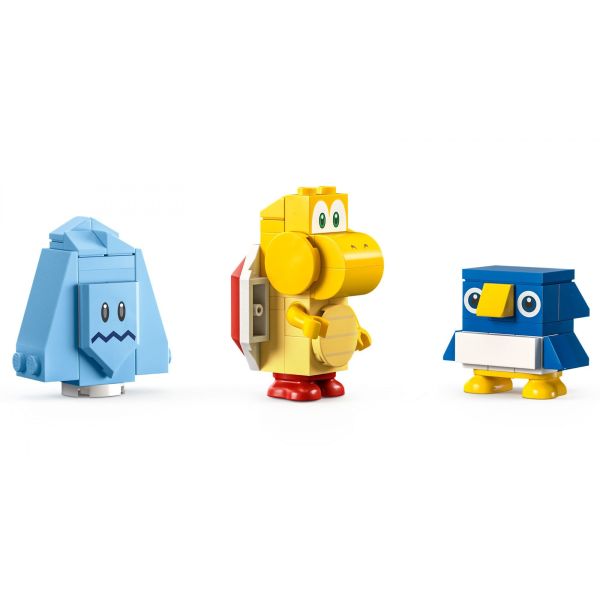 Блочный конструктор LEGO Super Mario Снежное приключение Моржа-оборотня. Дополнительный набор (71417) фото №3