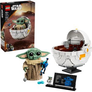 Блочный конструктор LEGO Star Wars Грогу в воздушной люльке 1048 деталей (75403)