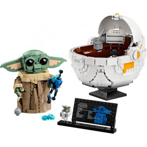 Блочный конструктор LEGO Star Wars Грогу в воздушной люльке 1048 деталей (75403)