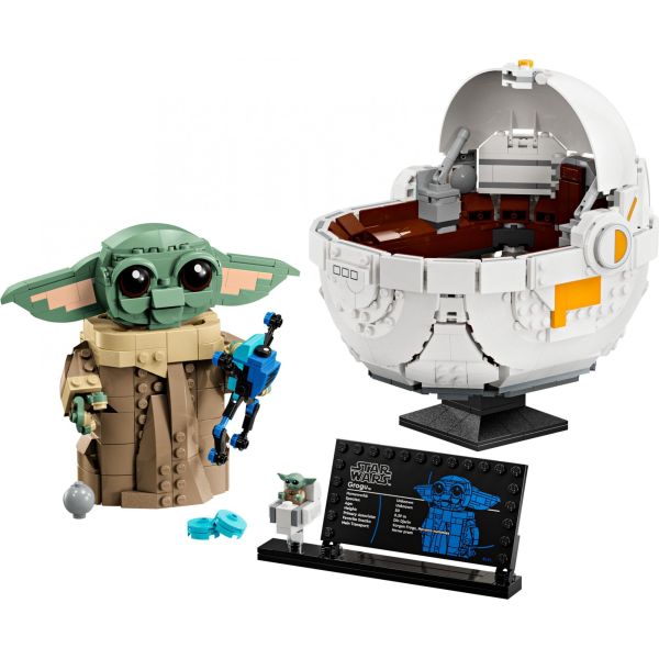 Блочный конструктор LEGO Star Wars Грогу в воздушной люльке 1048 деталей (75403) фото №2