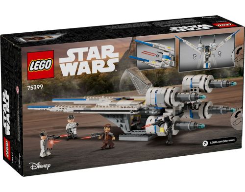 Блочный конструктор LEGO Star Wars Повстанческий истребитель U-Wing (75399) фото №5