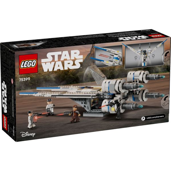Блочный конструктор LEGO Star Wars Повстанческий истребитель U-Wing (75399) фото №5