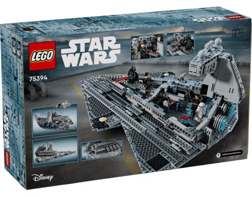 Блочный конструктор LEGO Star Wars Имперский звездный разрушитель (75394) фото №4