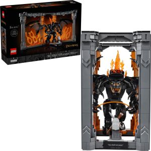 Блочный конструктор LEGO Icons Обладатель колец: Балог. Книжный уголок (10367)