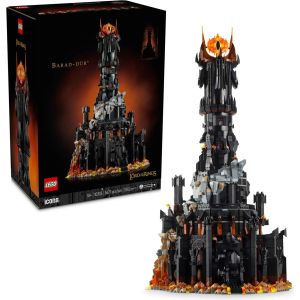 Блочный конструктор LEGO Icons Обладатель колец: Барад-Дур (10333)