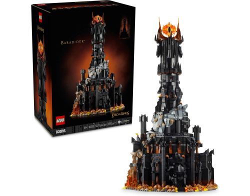 Блочный конструктор LEGO Icons Обладатель колец: Барад-Дур (10333) фото №2