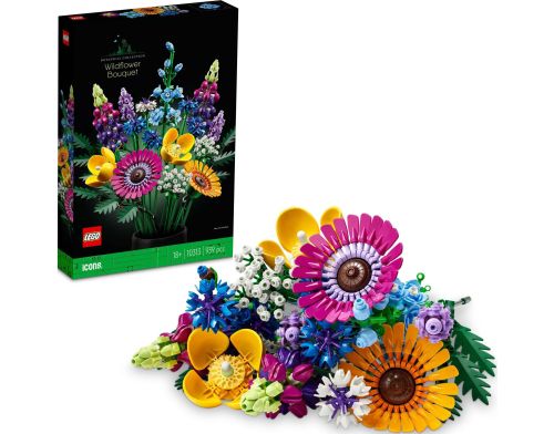 Блочный конструктор LEGO Botanicals Букет полевых цветов (10313) фото №2