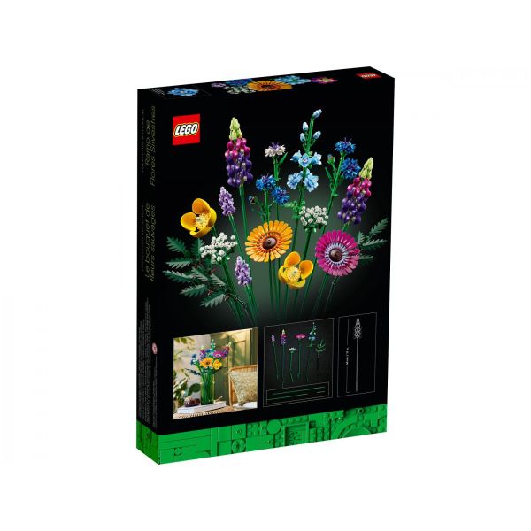 Блочный конструктор LEGO Botanicals Букет полевых цветов (10313) фото №3