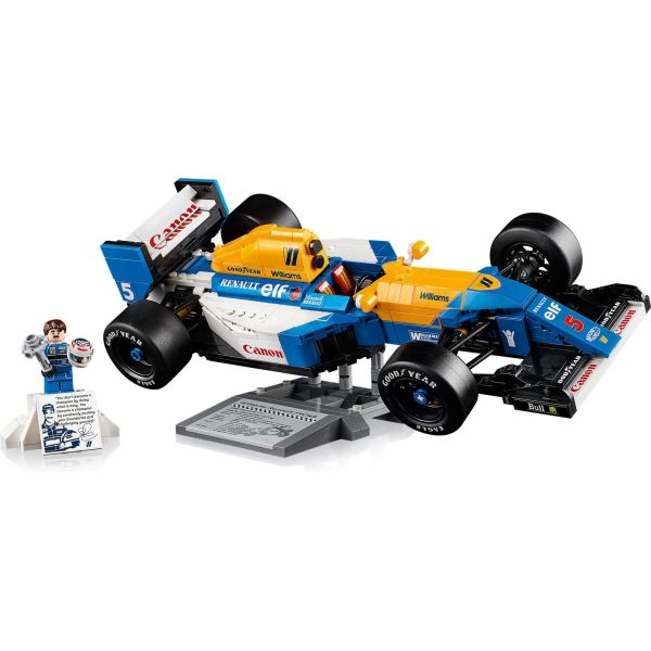 Блочный конструктор LEGO Icons Williams Racing FW14B и Найджел Менселл (10353) фото №4