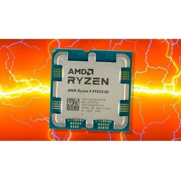 Процессор AMD Ryzen 9 9950X3D (100-000000719) фото №4
