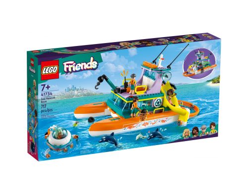 Блочный конструктор LEGO Friends Лодка морской спасательной бригады (41734) фото №2