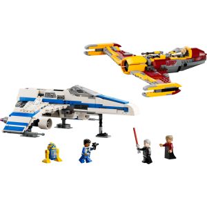 Блочный конструктор LEGO Star Wars E-Wing против Starfighter (75364)