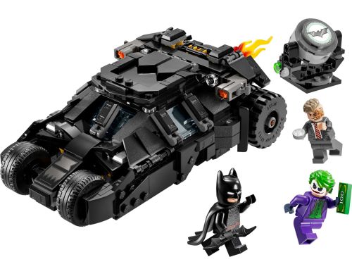 Блочный конструктор LEGO DC Batman Бэтмен Тумблер против Двуликого и Джокера (76303) фото №3