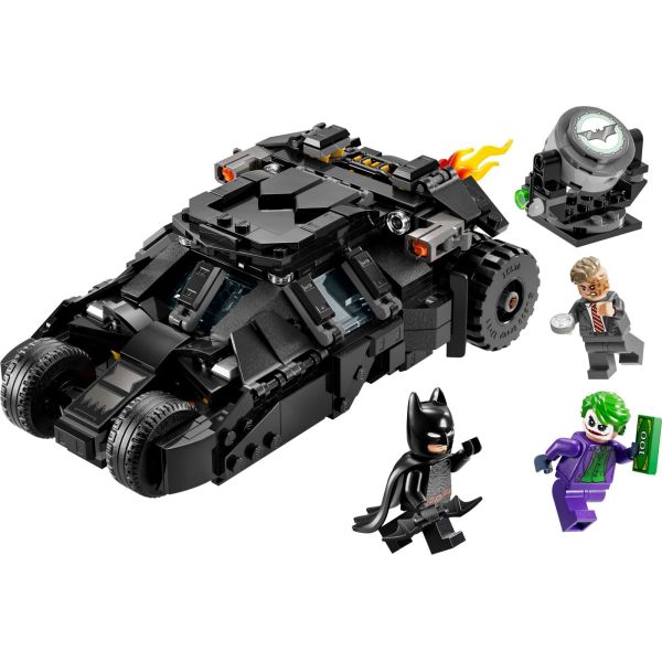 Блочный конструктор LEGO DC Batman Бэтмен Тумблер против Двуликого и Джокера (76303) фото №3