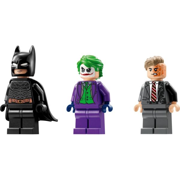 Блочный конструктор LEGO DC Batman Бэтмен Тумблер против Двуликого и Джокера (76303) фото №4