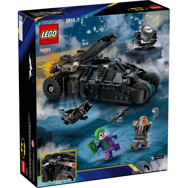 Блочный конструктор LEGO DC Batman Бэтмен Тумблер против Двуликого и Джокера (76303) фото №5