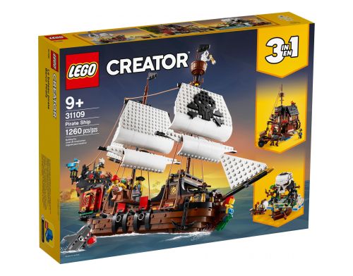 Блоковий конструктор LEGO Creator Піратський корабель (31109) фото №2