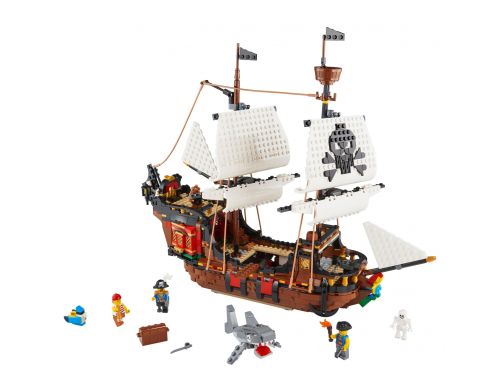 Блоковий конструктор LEGO Creator Піратський корабель (31109) фото №3