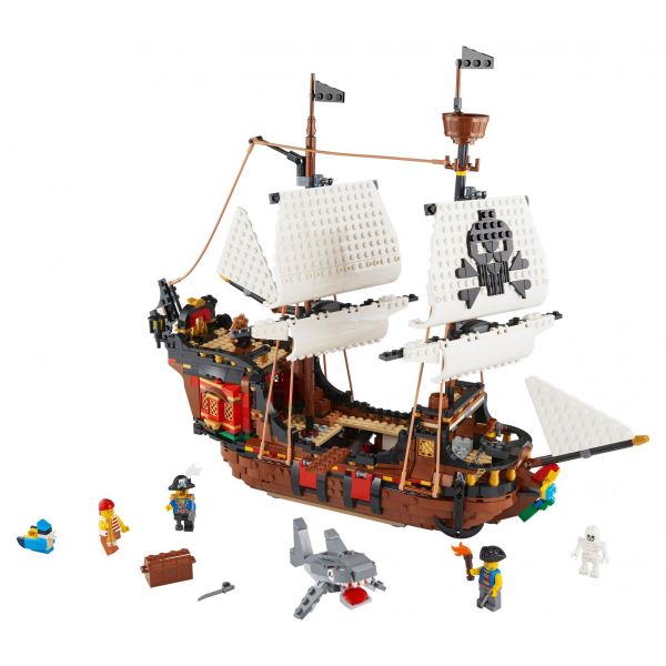 Блоковий конструктор LEGO Creator Піратський корабель (31109) фото №3