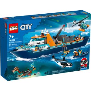 Блочный конструктор LEGO City Арктический исследовательский корабль (60368)
