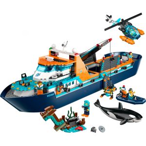 Блочный конструктор LEGO City Арктический исследовательский корабль (60368)