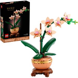 Блочный конструктор LEGO Botanicals Мини орхидея 274 детали (10343)
