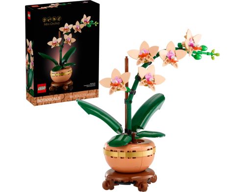 Блочный конструктор LEGO Botanicals Мини орхидея 274 детали (10343) фото №2