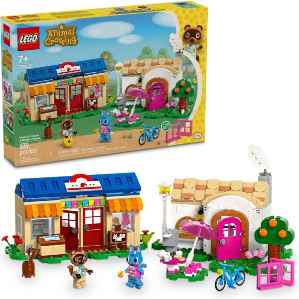 Блочный конструктор LEGO Animal Crossing Ятка «Nook's Cranny» и дом (77050) фото №2