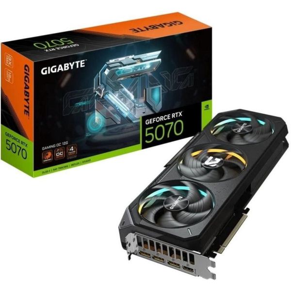 Видеокарта GIGABYTE GeForce RTX 5070 EAGLE OC ICE SFF 12G (GV-N5070EAGLEOC ICE-12GD) фото №2