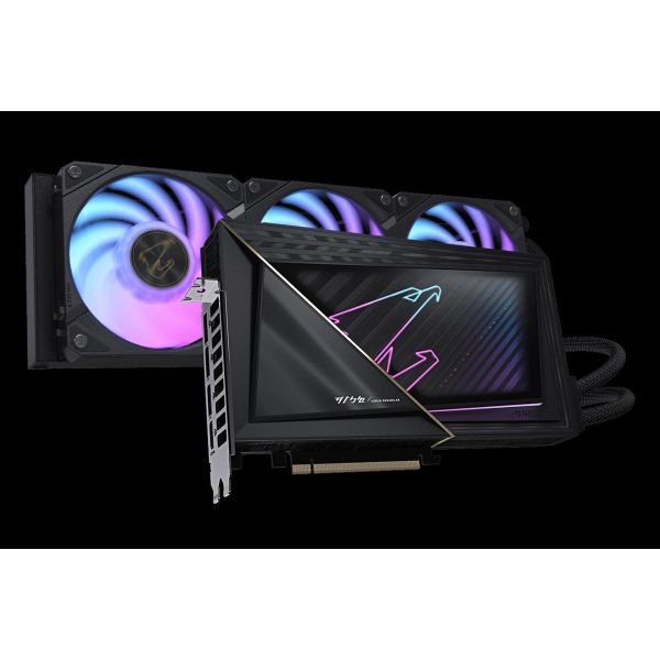 Видеокарта GIGABYTE AORUS GeForce RTX 5090 XTREME WATERFORCE 32G (GV-N5090AORUSX W-32GD) фото №2
