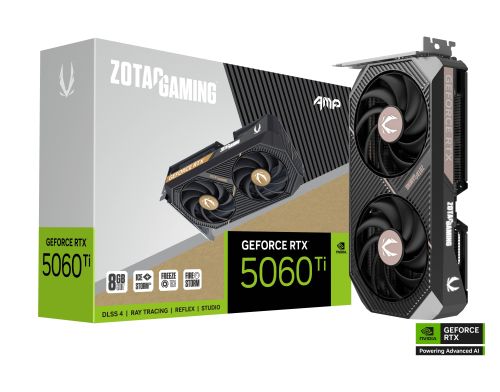 Видеокарта Zotac GeForce RTX 5060 Ti 8GB AMP (ZT-B50610F-10M) фото №2